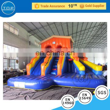 2017 hot sale inflatable slide inflatable water slide for kids