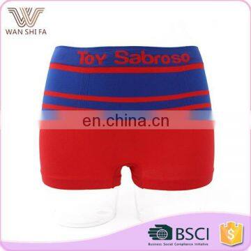 Newest underwear 92% nylon 8% spandex wholesale funny plain mens cheap boxer shorts