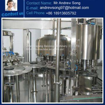 Automatic Mineral Water/Juice Bottle Washing Filling Capping Machine Zhangjiagang Price photo-5