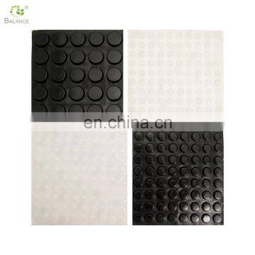 Heavy Duty Adhesive Small Square Rubber Feet