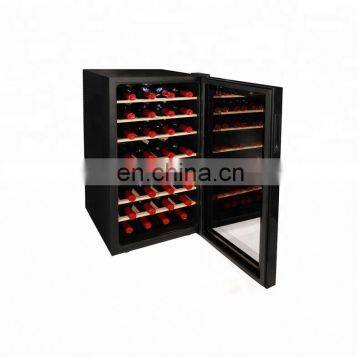 Double Door Commercial Clear Wine Cooler Cabinet