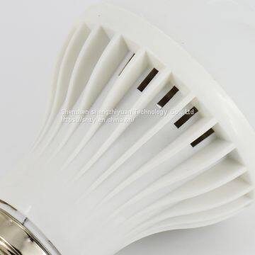LED Sound+Light Sensor Control E27 5w 7w Automatic Smart Sensor White Lampada 220V LED Bulb Light photo-4