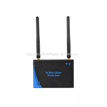 2.4G/5G Car WiFi Display Dongle Receiver Linux System Airplay Miracast DLNA HD1080P for TV Phones