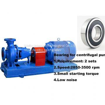 Bearing for Centrifugal pump 6201 2RZ C0 P5 HG24（-35~180℃）