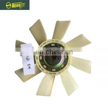 High Quality Excavator Parts 3066 Fan Blade 4 Holes 6 Blades Cooling Fan 5I-8000 for S6K