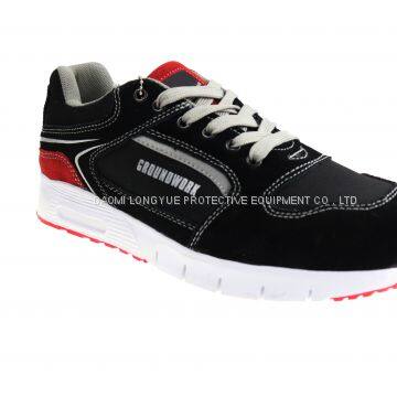 High quality comfortable EVA sole and steel toe safety shoes
