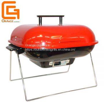 Potable Table Top Outdoor Bbq Charcoal Square Portable Camping Foldable Hamburger Grill