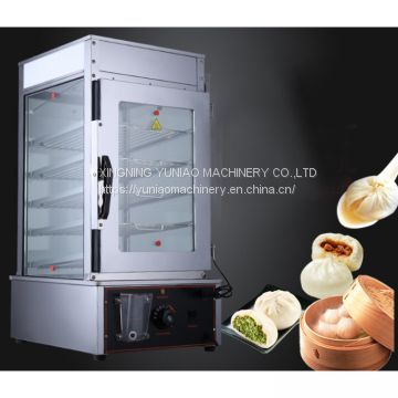 Food Steamer Display Cabinet,Modern Glass Window Frameless Hot Food Display Cabinets  WT/8613824555378