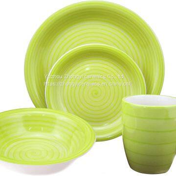 Home Use Stoneware Dinnerware of 16pcs Dinner Set photo-2
