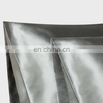 High Quality Fade Resistant Soft 100% Polyester Silky Smooth Queen Satin Pillowcase photo-4