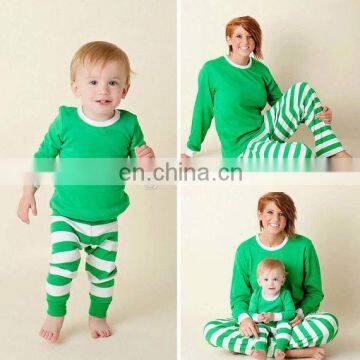 Xmas Kids Adult Family Matching Christmas Deer Striped Pajamas Sleepwear Nightwear Pyjamas Bedgown Sleepcoat Nighty 3colors photo-2