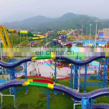 Attractive Water Amusement Park Adult Slides Fiberglass Water Slide