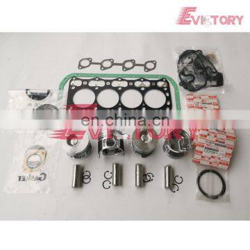 For Isuzu 4LE2 4LE2X Engine Overhaul Kit Piston + Ring Cylinder Liner Gasket Bearing photo-3