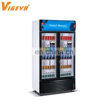 Refrigerator High Quality Double Door Refrigerator Glass Large Capacity Refrigerator