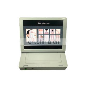 3 D face lifting machine  8 cartridges / korea beauty machine portable  facial skin tightening wrinkle removal machine