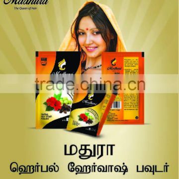 Good quality Madhura hair wash powder exporter