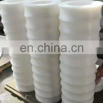 China uhmwpe roller, uhmwpe roller for belt return, adjustable UHMWPE plastic rollers conveyors