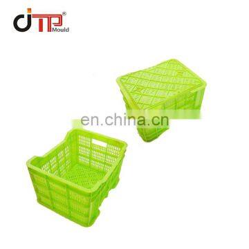 factory price  plastic colorful vegetable and fruit crate injection mould