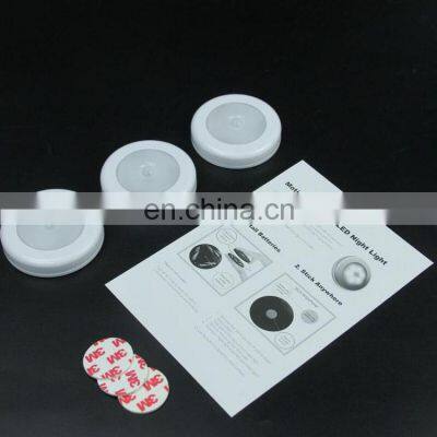 Amazon Hot Seller Wireless Cabinet Home Decoration 3*AAA Dry Battery Powered Motion Sensor Light Lamp Touch Night Light photo-4