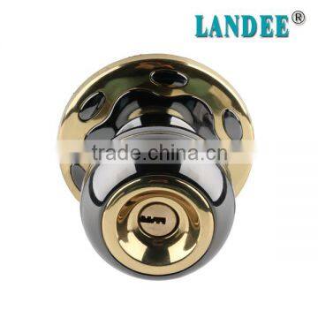 Cylindrical door knob lock