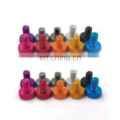 Anodized Aluminum Screw m3 Knurled Thumb Screw Diamond Thumb Screw photo-3