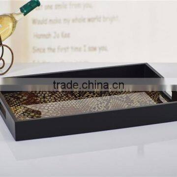 Diamond And Silver Decorative Document Tray