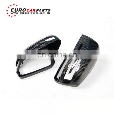 w204 carbon finber side mirror cover fit for A C CLS E CLA Class W204 W207 W212 W176 W218 W221 carbon mirror cover