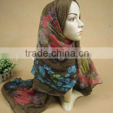 S515 Fashion big muslim long scarf ,Islamic hijabs,viscose scarf