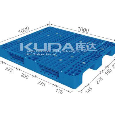 Warehouse anti-static 1010C WGCZ PLASTIC PALLET（BUILT-IN STEEL TUBE）from china manufacturer