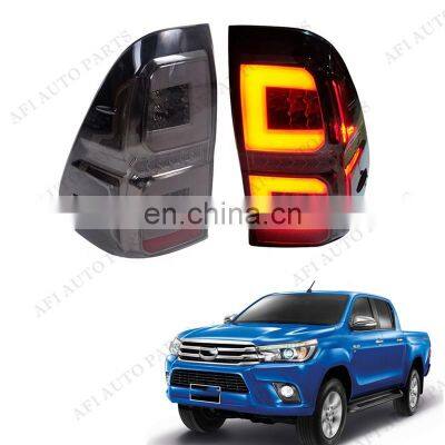 Modified 4x4 Smoked LED Tail Light Rear Brake Lamp For Revo 15-18