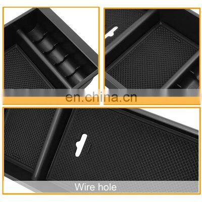 Interior Accessories Parts Silicone Armrest Rest Storage Box Center Control Console Organizer Tray For Ford F150 2015-2020 photo-4
