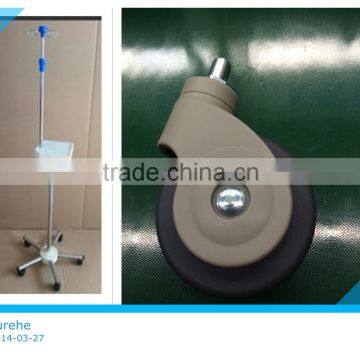 caster for infusion holder, hospital casters, casters for furniture