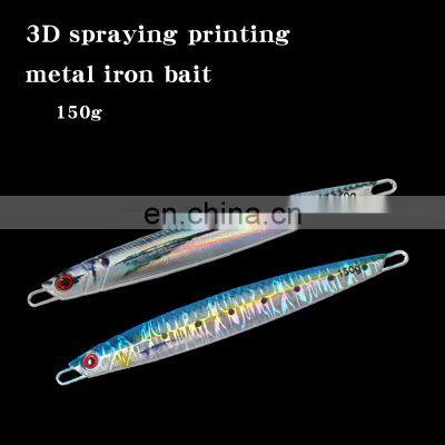 New Design 16cm 150g 3d Eyes Lure Jigs Squid Jigging Fishing Lures photo-3
