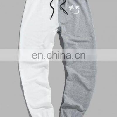 Wholesale Custom LOGO Amazon Plus Size Casual Sports Sweatshirt Trousers Asymmetric Jogger Sweatpants photo-3