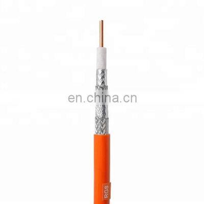 CU/CCS/CCA 50 Ohm Low Loss RG8 PE/PVC/LSZH Jacket Coaxial Cable photo-2