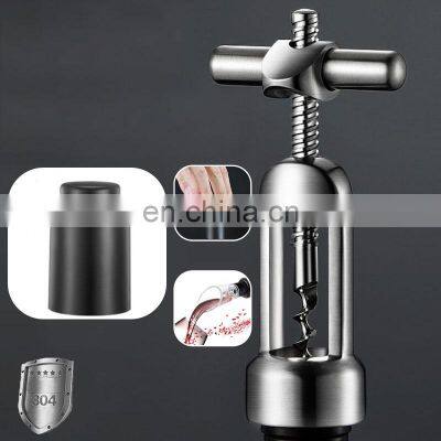 Trendy Latest Model Wedding Gift Logo Custom Beer Corkscrew Set Wine Opener Bottle photo-4