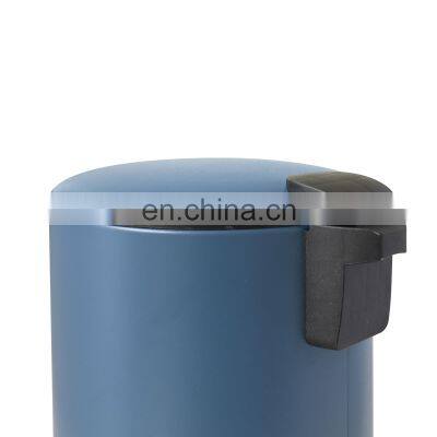 Round Shape Upgrade Garbage Can Steel Powder Coating Waste Bins Household Bathroom Special Pedal High Quality Trash Can photo-4