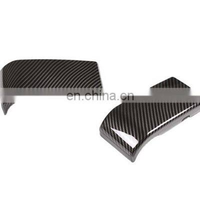 For Mercedes Benz G Class W463 19-20 Car stylingABS Black/Carbon Fiber Texture/Silver Front Bumper Trim Car Exterior Accessories