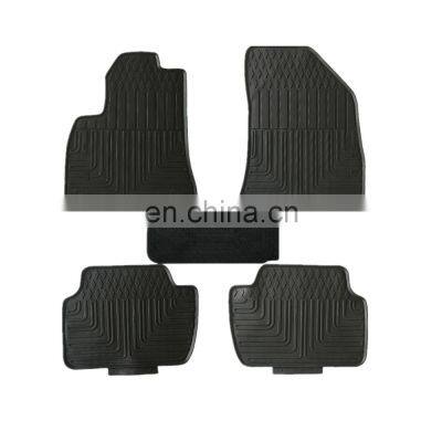 Full Set Floor Mat Anti-slip PVC Car Mats For Peugeot 3008