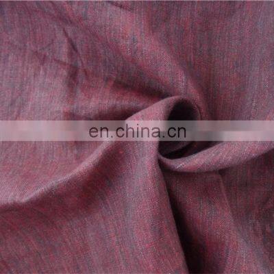 Soft Enzyme Wash Plain Yarn Dyed Stone Washed 100% Linen Fabric for Garment photo-5