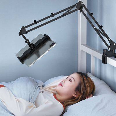 2022 New Arrival Flexible Bedside Desk Mount Clip Phone Bracket Holder Long Arm Bed Lazy Tablet Stand for IPad Smartphone photo-4