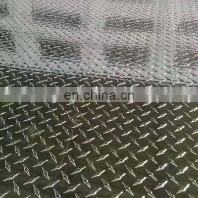 4X8Ft 1100 3003 5083 6061 Bus Car Used Diamond Checkered Embossed Aluminum Aluminium Plate Sheet