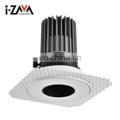 Zhongshan Manufacturer Aluminum Recessed Mounted Cob 10W 12W 14W Indoor Bedroom Led Spotlight