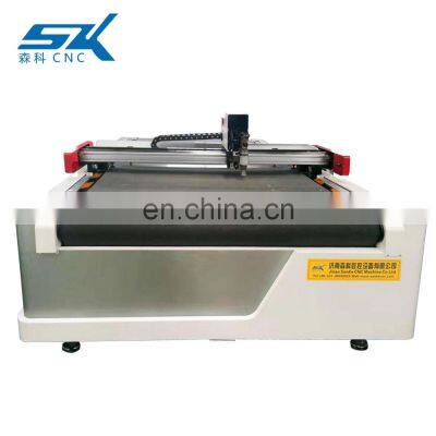 CNC Vibrating Knife Cutting Car Seat Cutting Machine Vibration Cutter for Light Slide PP Gum Car Sticker photo-2