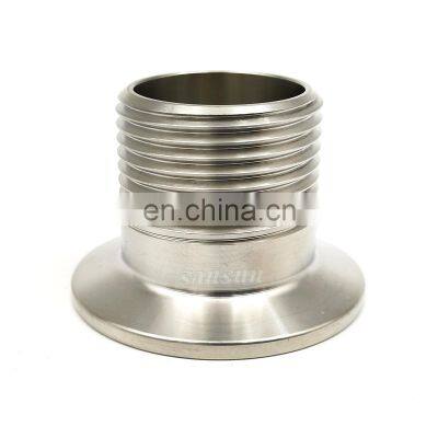 Stainless Steel Pipe Fitting BSP Male Reduction Clamp for Brewery