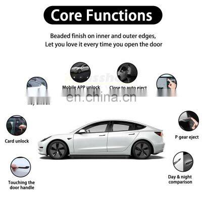 Hansshow Car Auto Parts Outside Intelligent Electric Auto Door Handle For Tesla Model 3/Y Smart Door Handles photo-4