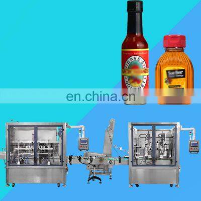 Factory Price High Speed Automatic Small Bottle Filling Machine Ketchup Filling Machine Honey Filling Packing Machine