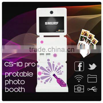 Newest Fashion Digital Advertising Photo Booth Machine