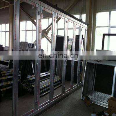 Custom Acrylic Glass Bi-folding Design Double Glazed bi Folding Windows With Long Life photo-4