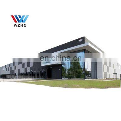 Hot Prefabricated Light Customized 4S Car Showroom Steel Structure